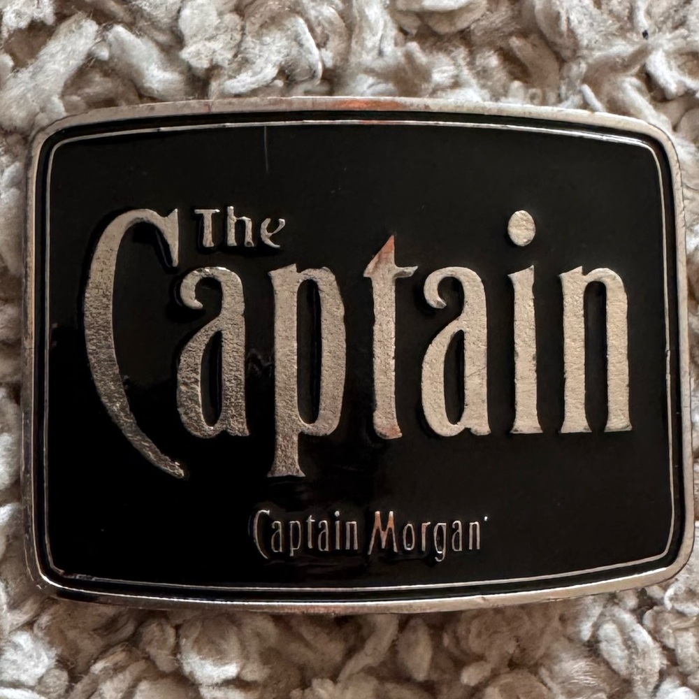 3/ $20. Captain Morgan Belt Buckle